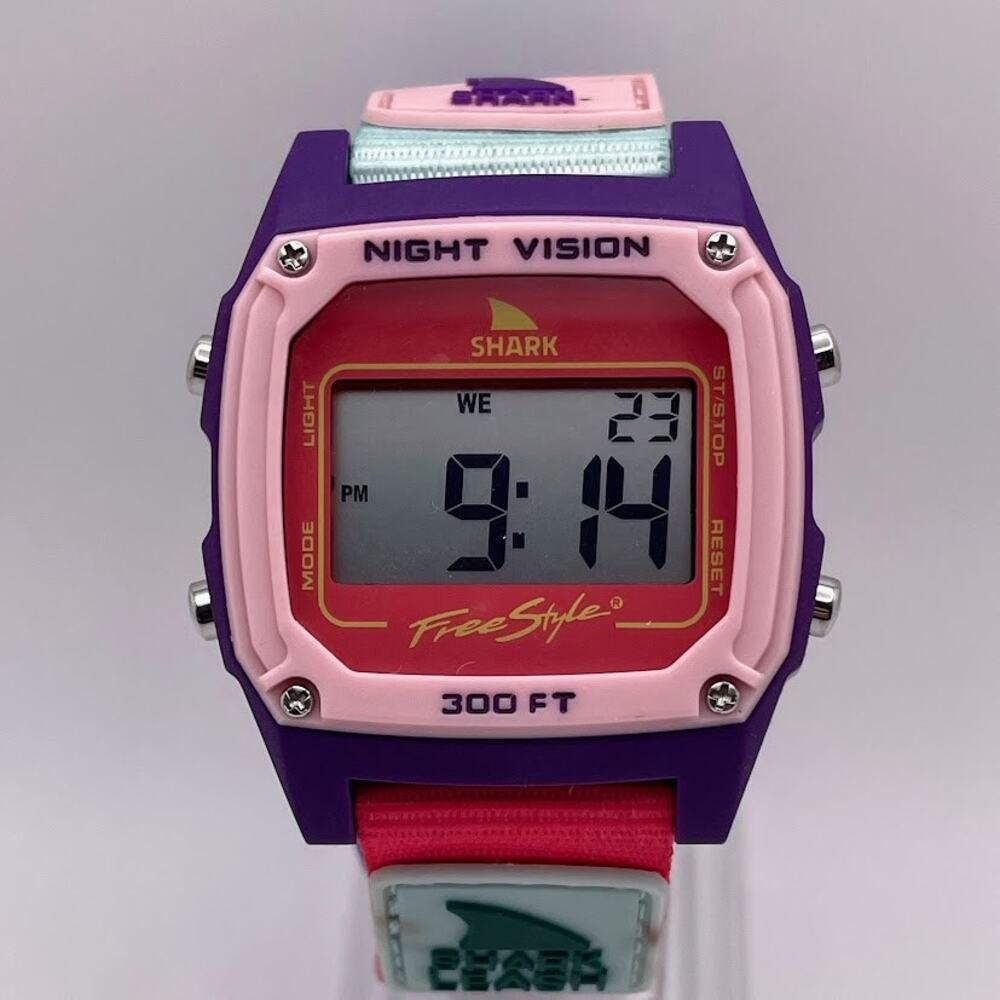 Freestyle Shark FS101043 Digital Watch, Night Vision, Multicolor NATO Strap